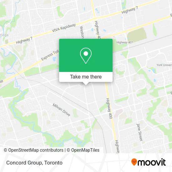 Concord Group map