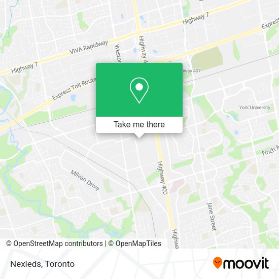 Nexleds map