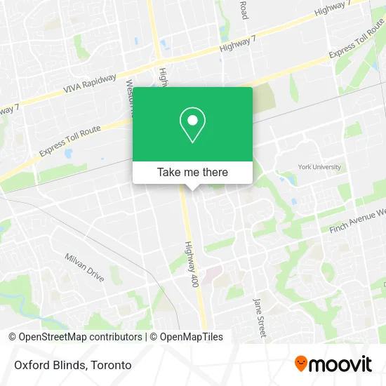 Oxford Blinds map