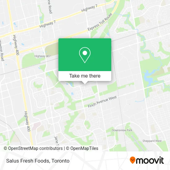 Salus Fresh Foods map