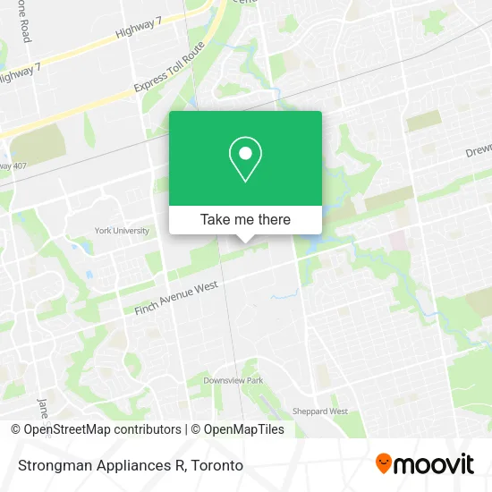 Strongman Appliances R map