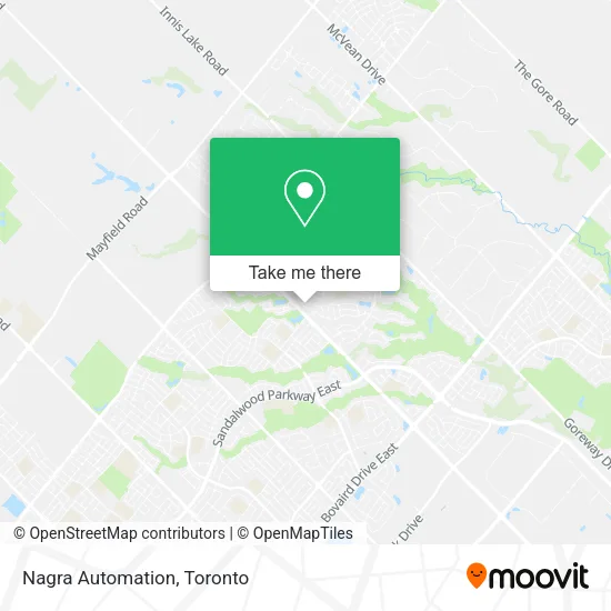 Nagra Automation map