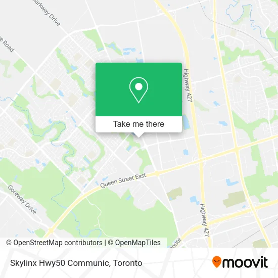 Skylinx Hwy50 Communic map