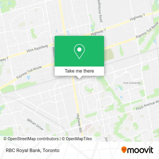 RBC Royal Bank map