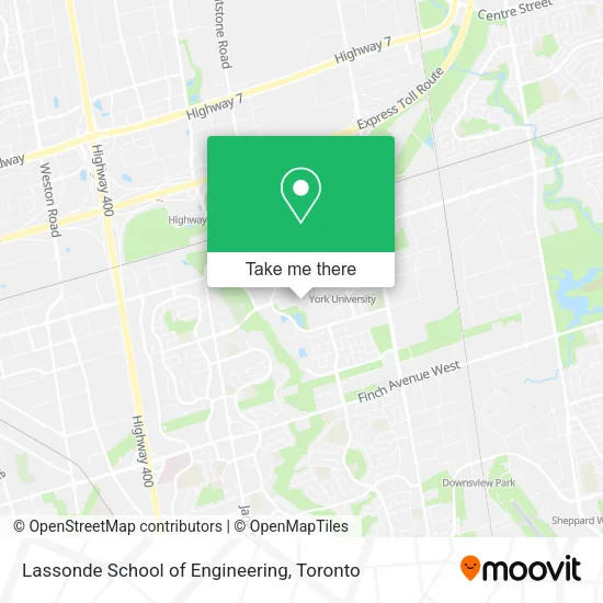 Lassonde School of Engineering map