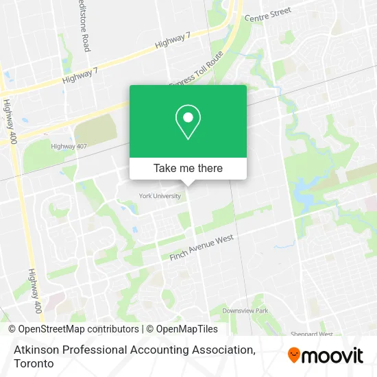 Atkinson Professional Accounting Association map