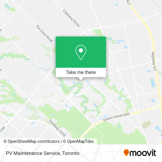 PV Maintenance Service map