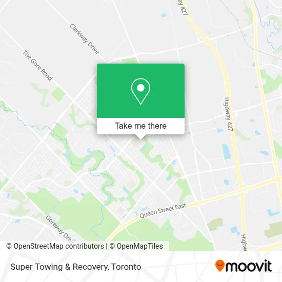 Super Towing & Recovery map
