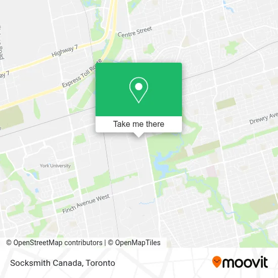 Socksmith Canada map