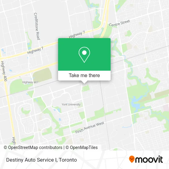 Destiny Auto Service I map
