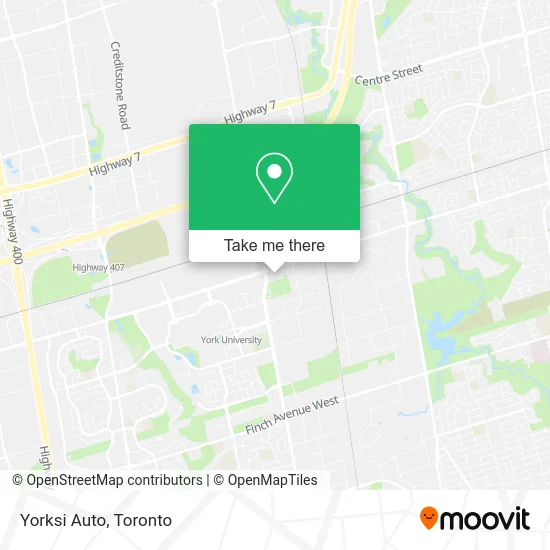 Yorksi Auto map