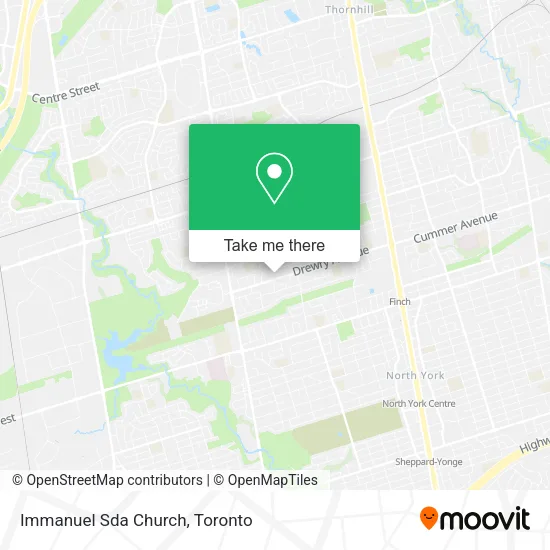 Immanuel Sda Church map