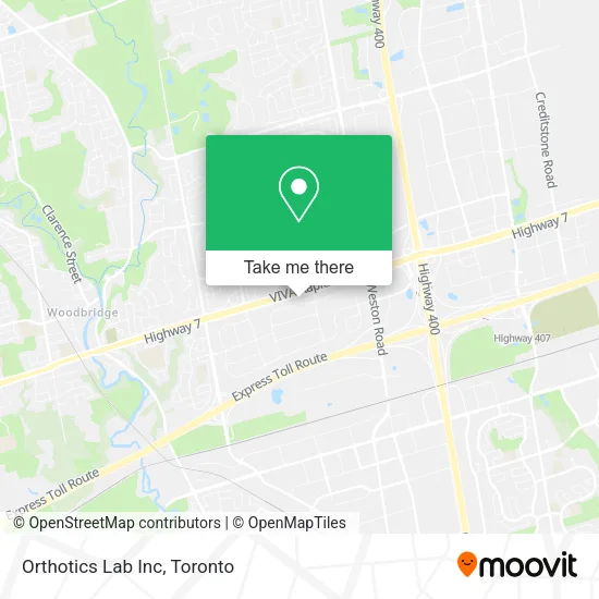 Orthotics Lab Inc map