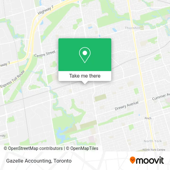 Gazelle Accounting map