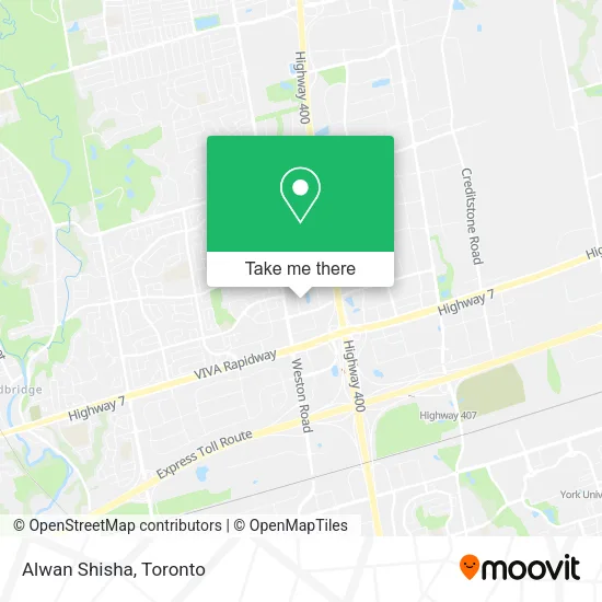 Alwan Shisha map