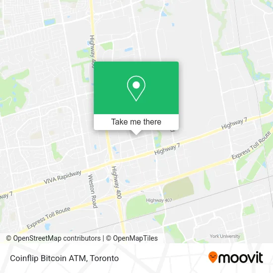 Coinflip Bitcoin ATM map
