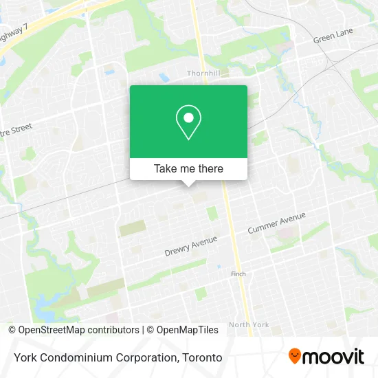 York Condominium Corporation map