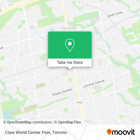 Claw World Center Poin map