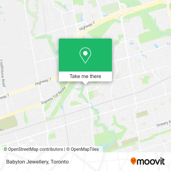 Babylon Jewellery map