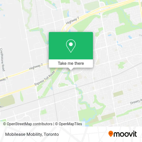 Mobilease Mobility map