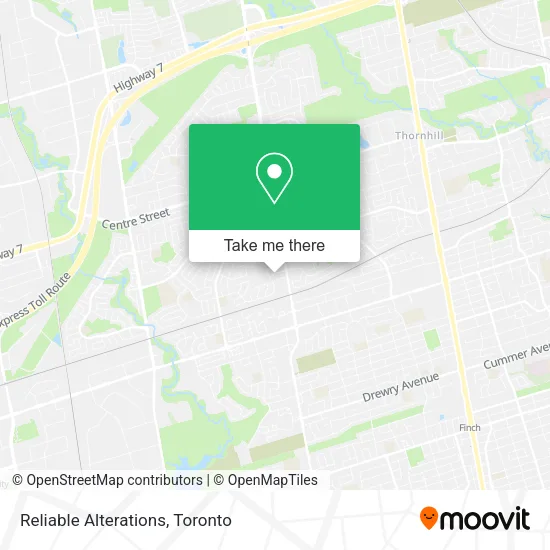 Reliable Alterations map