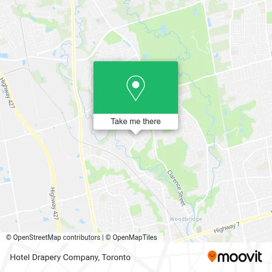 Hotel Drapery Company map