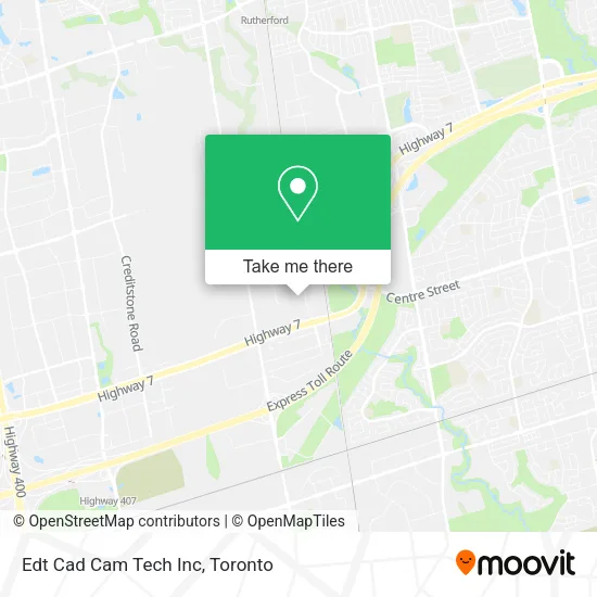 Edt Cad Cam Tech Inc map