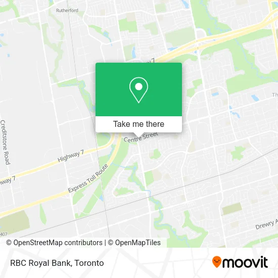 RBC Royal Bank map