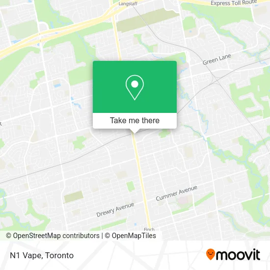 N1 Vape map