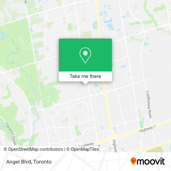 Angel Blvd map