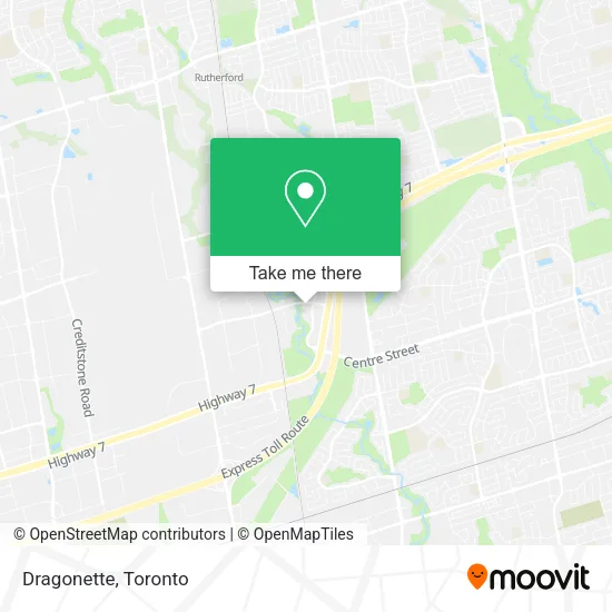 Dragonette map