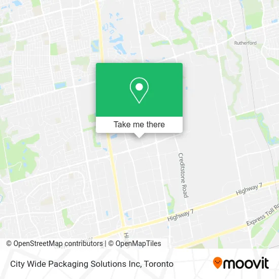 City Wide Packaging Solutions Inc map