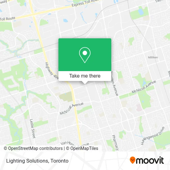 Lighting Solutions map