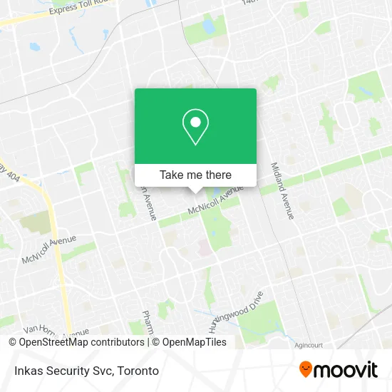 Inkas Security Svc map