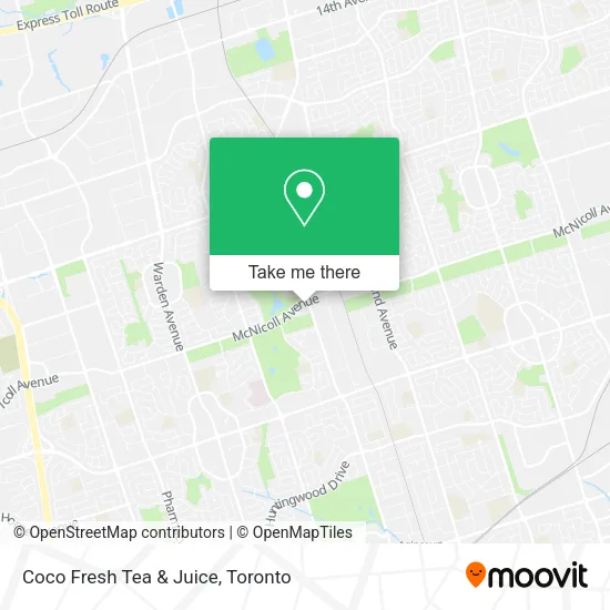 Coco Fresh Tea & Juice map