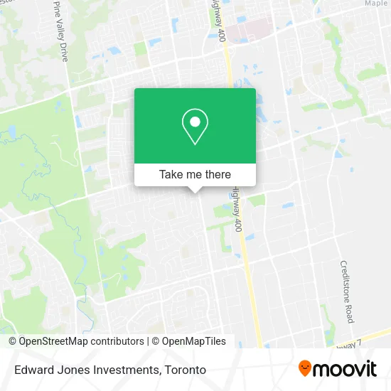 Edward Jones Investments map