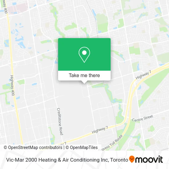 Vic-Mar 2000 Heating & Air Conditioning Inc map