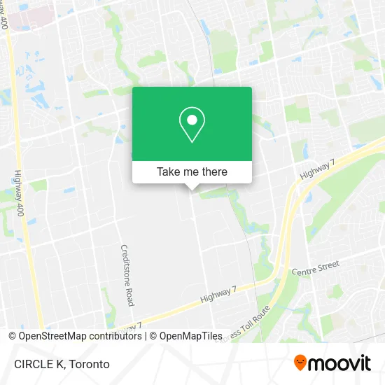 CIRCLE K map
