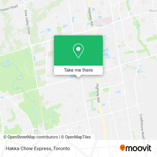 Hakka Chow Express map