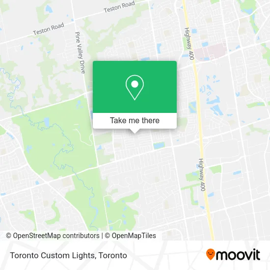 Toronto Custom Lights plan