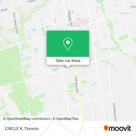 CIRCLE K map