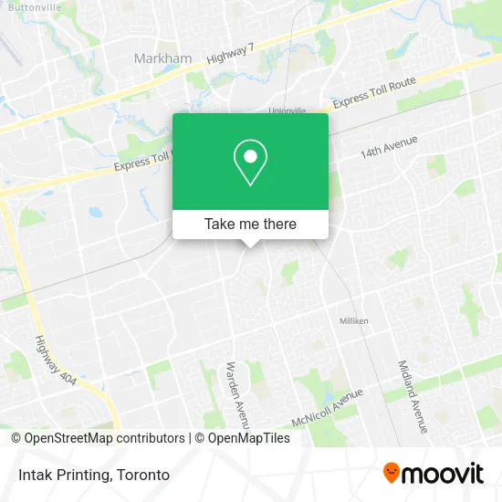 Intak Printing map