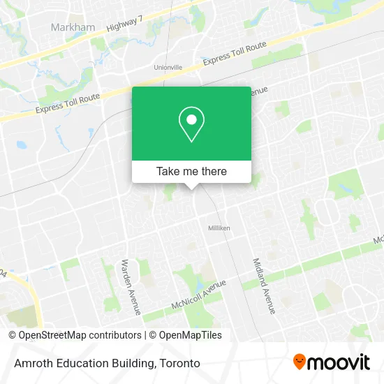 Amroth Education Building map