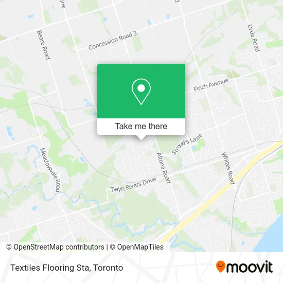 Textiles Flooring Sta map