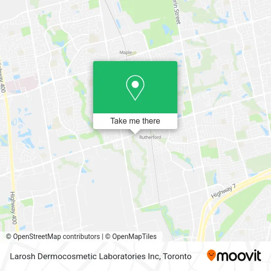 Larosh Dermocosmetic Laboratories Inc plan
