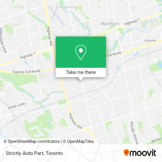 Strictly Auto Part map