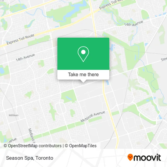 Season Spa map