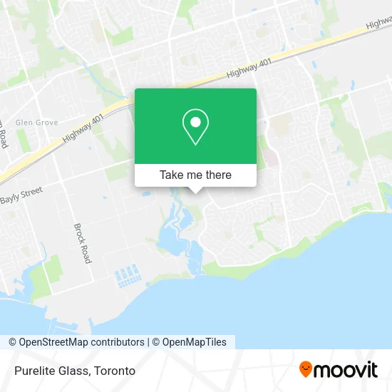 Purelite Glass map