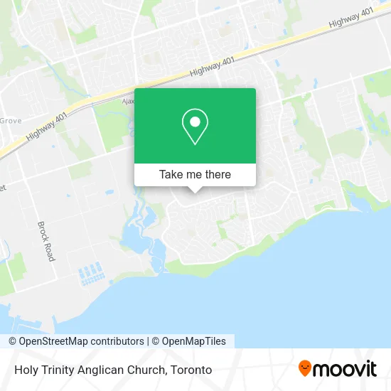 Holy Trinity Anglican Church map