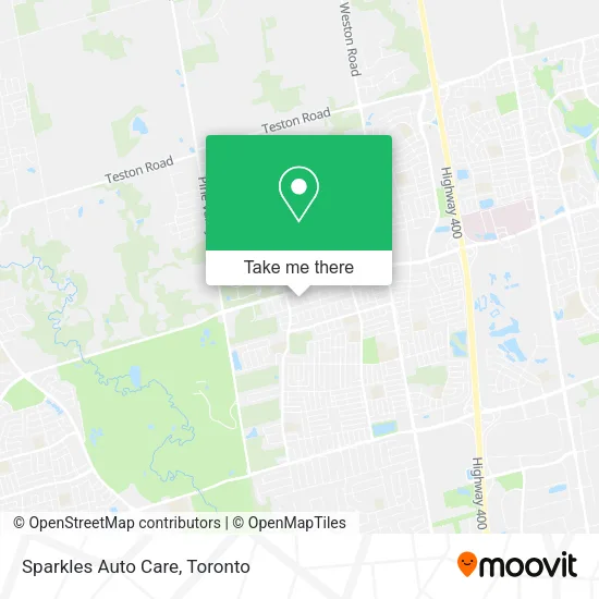 Sparkles Auto Care map